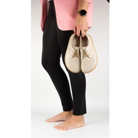 Olivier Ženske bosonoge minimalističke tenisice 1288pol bež 2