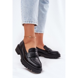 Evento Klasične ženske nativnice s eko kožom crnom crna 2