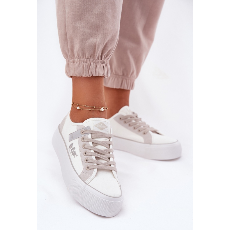 Ženske tenisice na platformi Lee Cooper LCW-25-31-31-3479L bijela 2