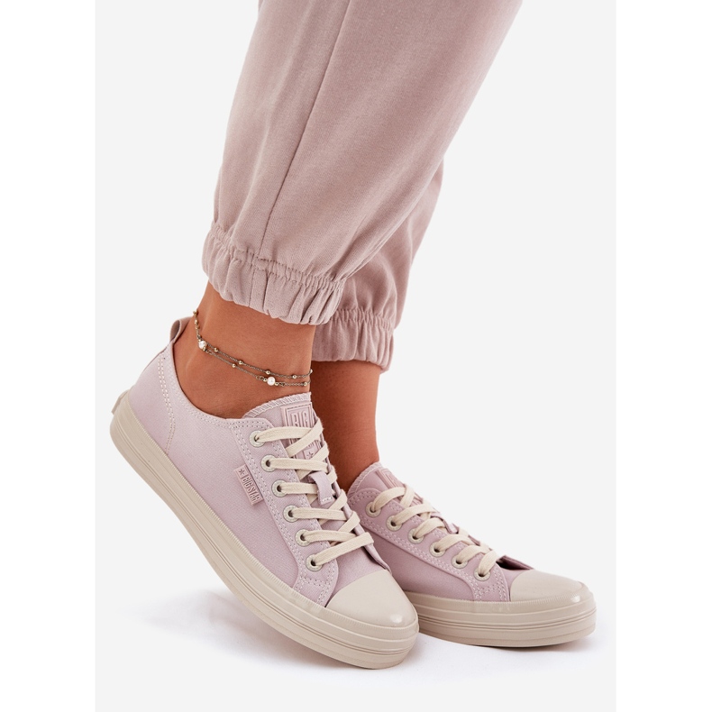 Big Star Ženske velike zvijezde RR274732 svijetlo ružičaste tenisice ružičasta 1