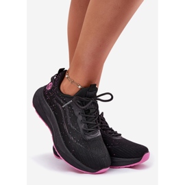 Big Star Sportske tenisice na velikoj zvijezdi RR274523 Hi-Polish platforma Black System crna 1