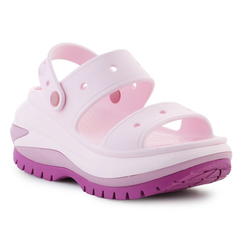 Sandale Crocs Classic Mega Crush Clog 207989-5bx ružičasta 1
