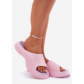 Big Star RR274A587 Women Won ljetne papuče ružičaste ružičasta 1