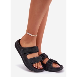 Big Star Ženske pjenasti lete s velikom zvijezdom RR274A527 Crni čičak crna 1