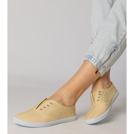 Slip-on tenisice od sive tkanine siva 2