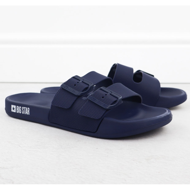 Muška plaža Flip Flops Big Star RR174A038 Navy Plavi bazen plava 1