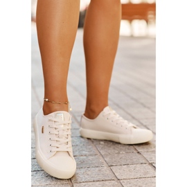 Ženske materijalne tenisice Big Star RR274768 bež 2