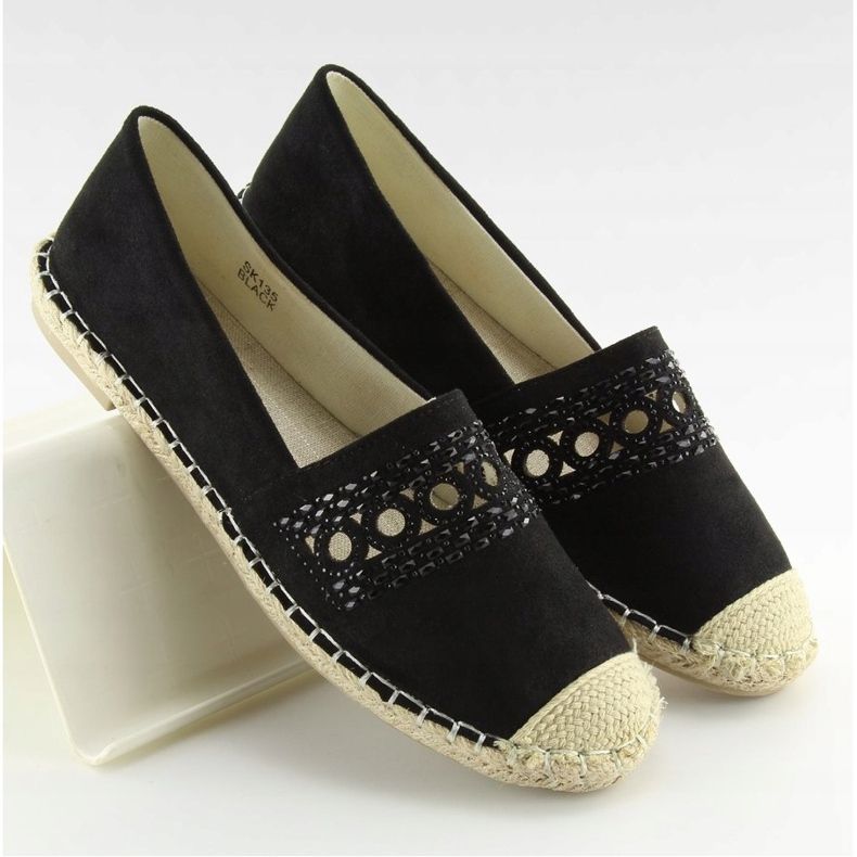 Crne ženske espadrile SK135 Black crna 1