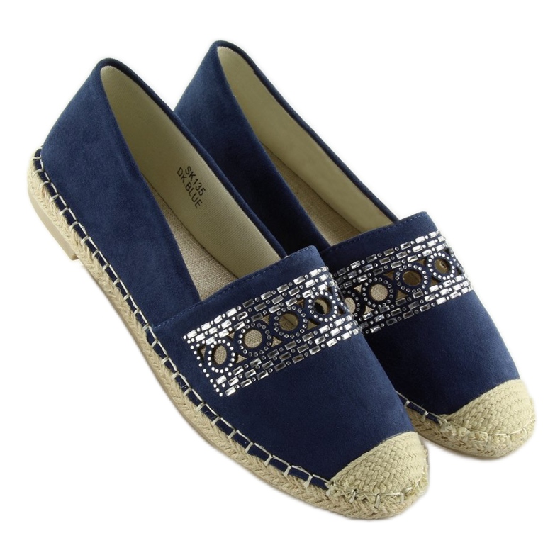 Mornarsko plave espadrile SK135 DK.BLUE tamnoplava 2