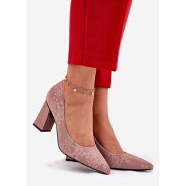 Vinceza Elegantne pumpe na Vincez 62223 Pink Post ružičasta 1