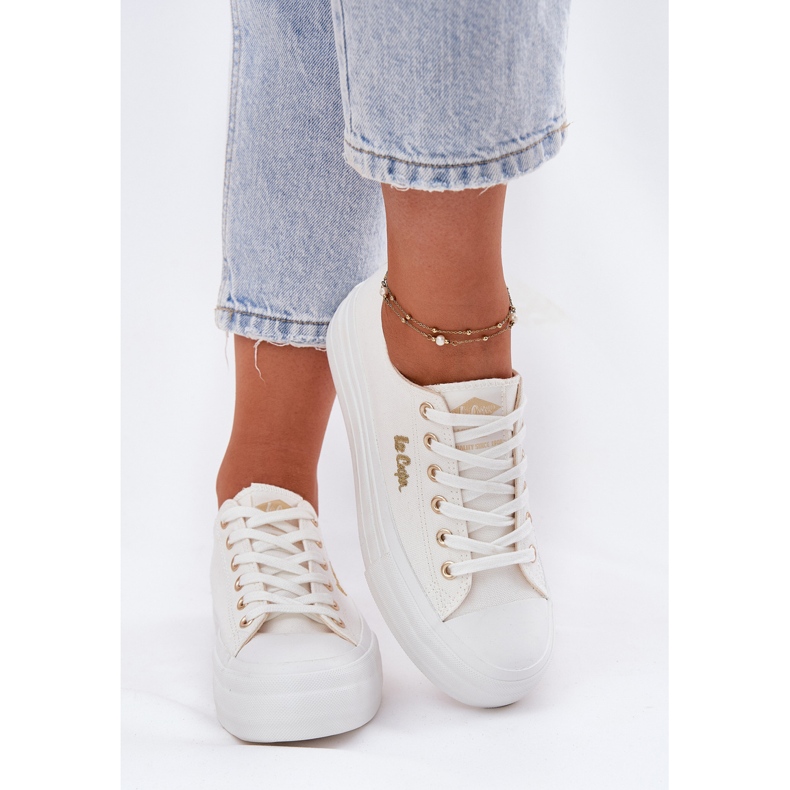 Ženske tenisice na platformi Lee Cooper LCW-25-02-3289 White bijela 2