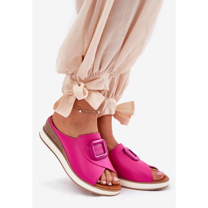 Ženska kožna letilica Artiker 56C2147 Fuksija ružičasta 1