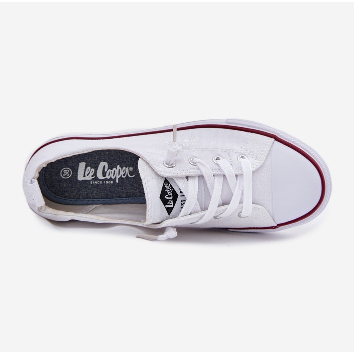 Tenisice za ženske materijale Lee Cooper LCW-25-02-3296l White bijela 2
