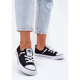 Materijalne ženske tenisice Lee Cooper LCW-25-02-3299L Black crna 2