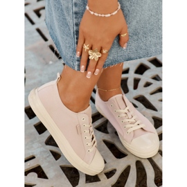 Big Star Ženske velike zvijezde RR274732 svijetlo ružičaste tenisice ružičasta 2