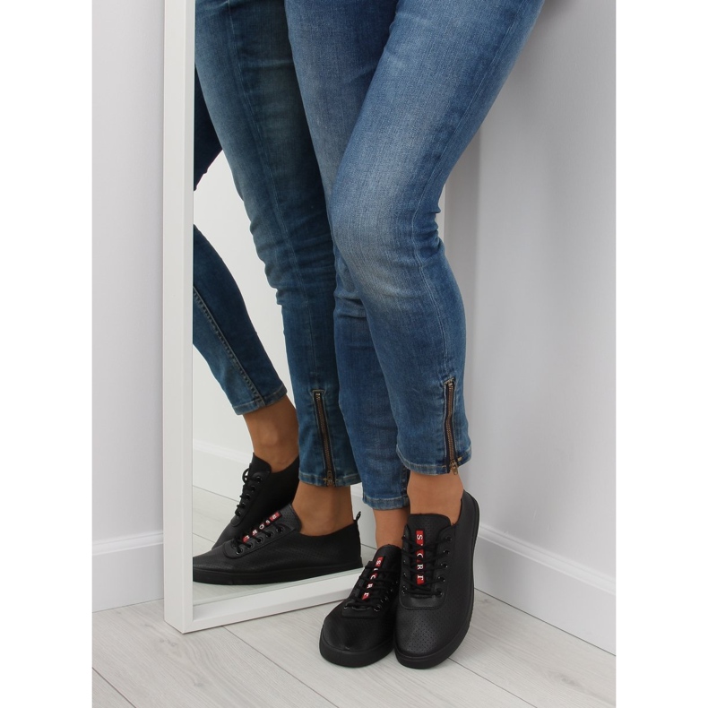 Crne ženske mekane tenisice NB190P Black crno 2