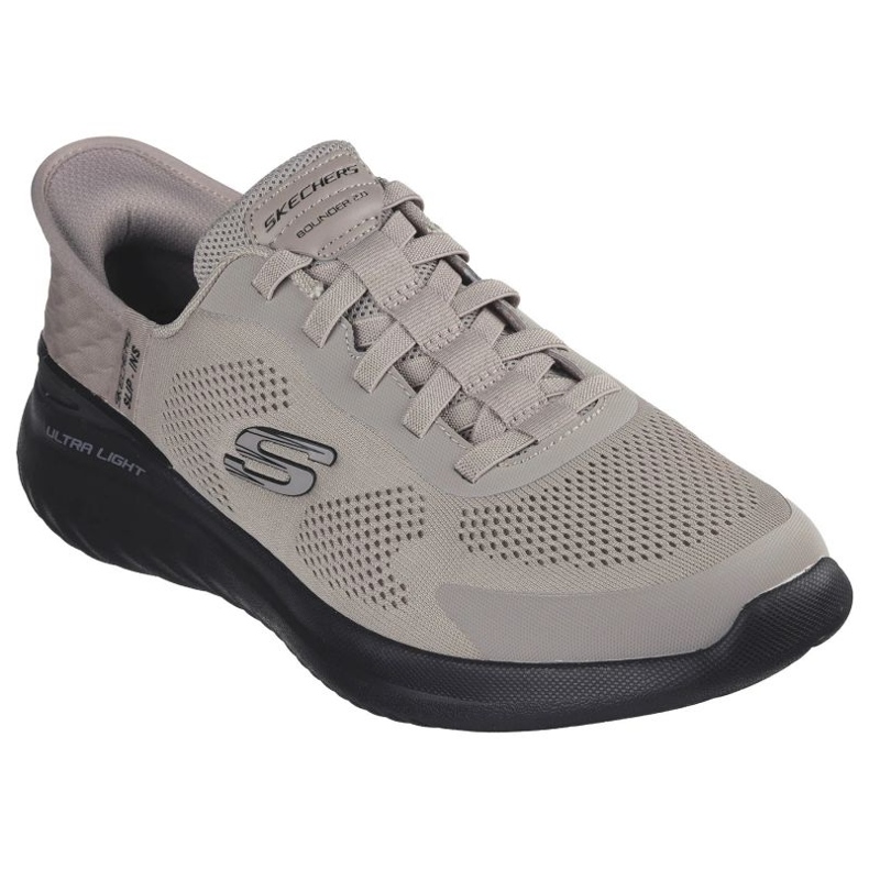 Skechers Slip-inss Ograniči 2.0 cipele. Pojavio se 232459-TPBK smeđa 1