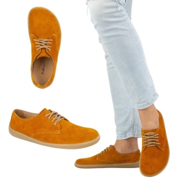 Olivier Ženske bosonoge minimalističke tenisice 1288pol žute žuta boja 2