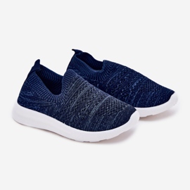 Dječje umetnute mornarsko plave sportske cipele plava 1