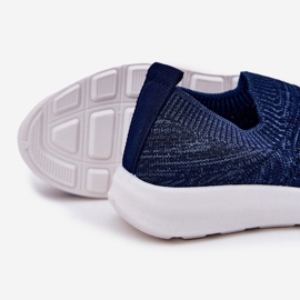 Dječje umetnute mornarsko plave sportske cipele plava 2