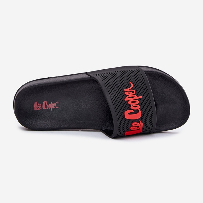 Lee Cooper LCW-25-07-3526M Crni klizači crna 2