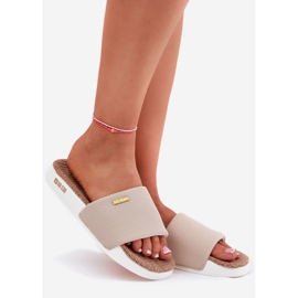 Ženske papuče Big Star RR274A102 bež 1