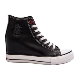 Ženske wedge tenisice Cross Jeans NN2R4005 crne crna 1