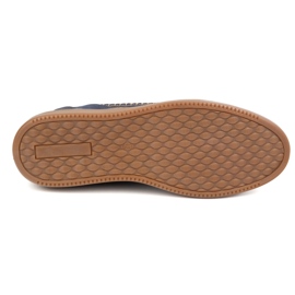 Antex Muške kožne cipele casual model 313gt mornarsko plava 4