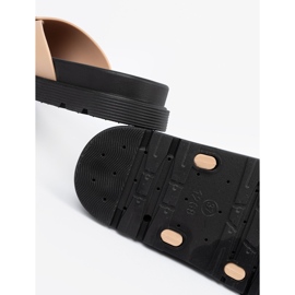 Seastar Bež ženski flip jarud sa zlatnom kopčom 2