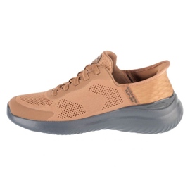 Skechers Slip-inss Ograniči 2.0 cipele. Pojavio se 232459-BBK smeđa 1