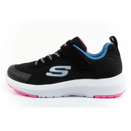Skechers dinamično gazno gazenje n'hike 81365l/bkmt cipele crna 1