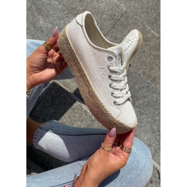 Ženske tenisice na platformi s Lee Cooper LCW-25-02-3284 Braid bež 1