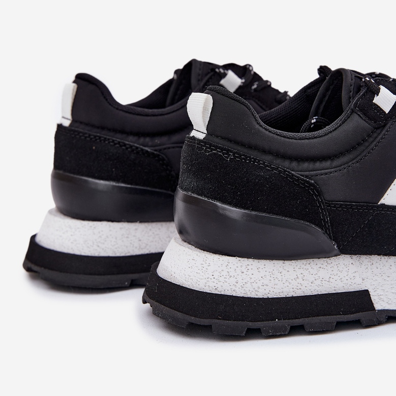 Muške tenisice na platformi Lee Cooper LCJ-25-03-3378M crna 2