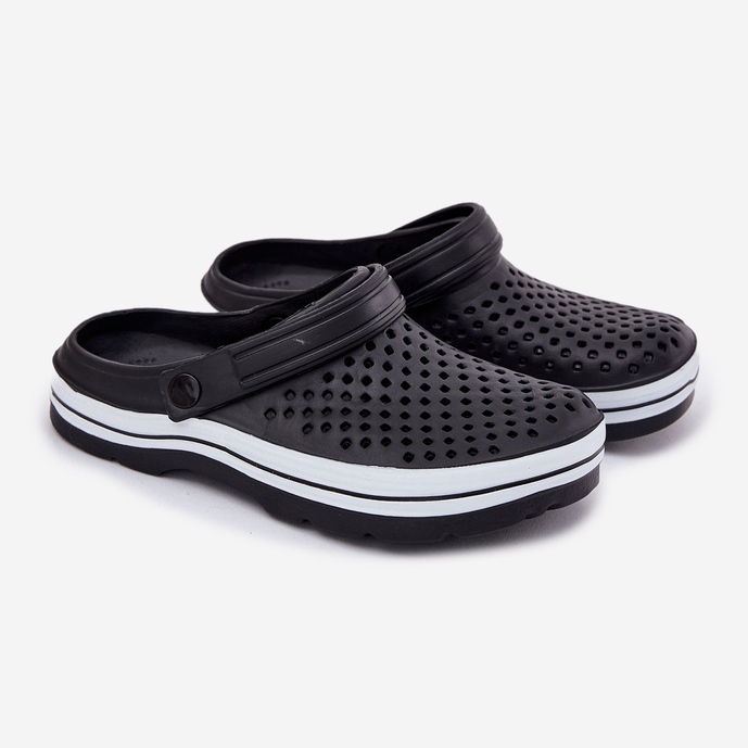 EVento Papuče od pjene crnih muškaraca crno 1