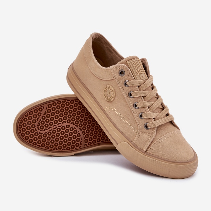 Big Star RR174337 Materijal materijala tenisice bež 2