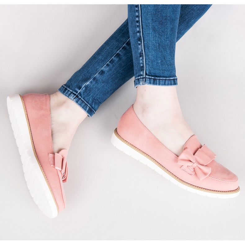 Vices Niske cipele s mašnom ružičasta 1