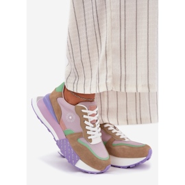 Big Star Ženske tenisice za antilop na Velikoj zvijezdi RR274815 Hi-Polish Pink System platforma ružičasta 1