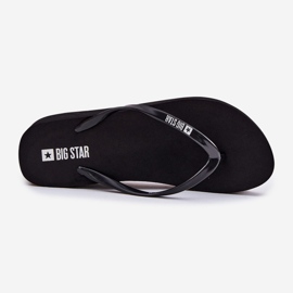 Ženski okret -Flops na klinovima Big Star RR274A549 Black crno 2