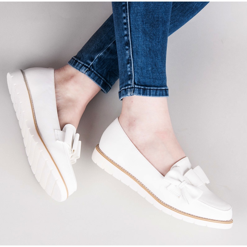 Vices Niske cipele s mašnom bijela 1