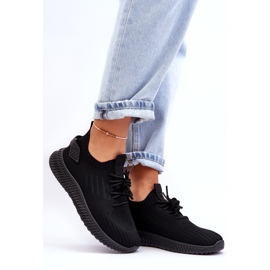 Ženske klizanje -Up crne sportske cipele crna 5