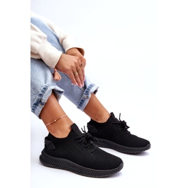 Ženske klizanje -Up crne sportske cipele crno 4