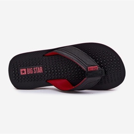 Muški flip -flops Big Star RR174441 Black crna 2