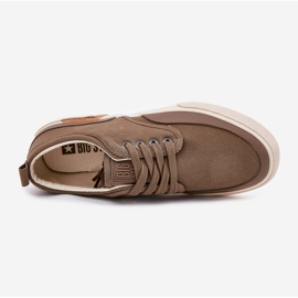 Big Star Materijal muške velike zvijezde RR174064 Khaki tenisice zelena 2