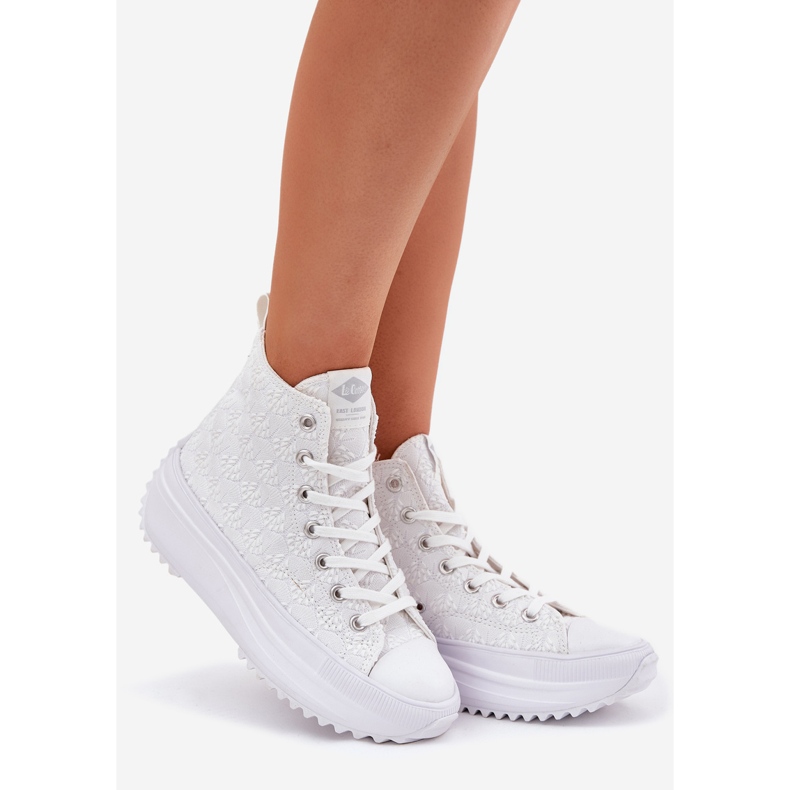 Visoke ženske tenisice Lee Cooper LCW-25-31-3461L White bijela 1