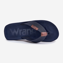 Muški flip -flops wrangler Zane flipflop muškarci nisko 20251044.24h mornarsko plava 2