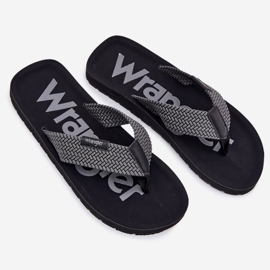Muški flip -flops wrangler Zane flipflop muškarci nisko 20251044.20251044.10e siva siva 1