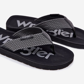 Muški flip -flops wrangler Zane flipflop muškarci nisko 20251044.20251044.10e siva siva 2