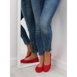 Crvene mrežaste balerinke JX56 Red crvena 1