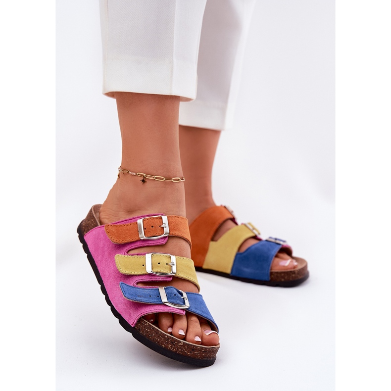 Ženski antilop lepršavi s Panto Fino RR267033 fuksije kopče ružičasta 2