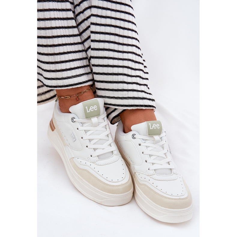 Ženske tenisice na platformi Lee Emma Women Low 50251014.04L bež 1